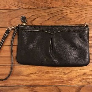 DOONEY & BOURKE Black Leather Wrislet